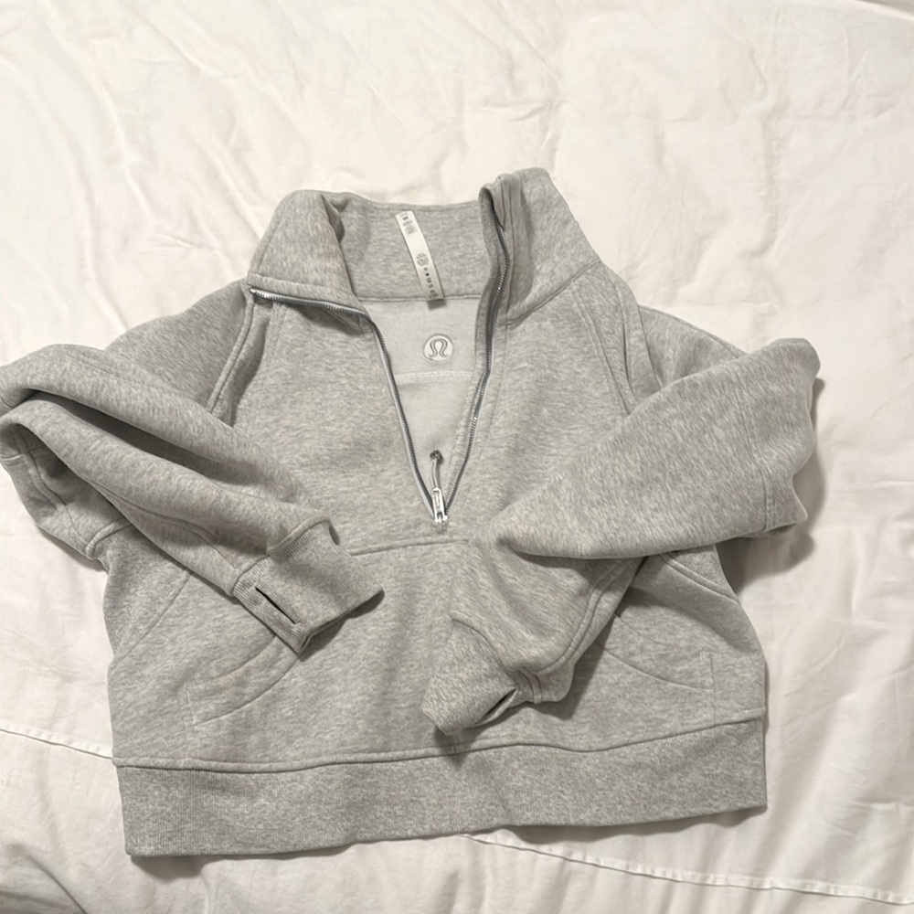 Lululemon Scuba Oversized Funnel Neck Half Zip